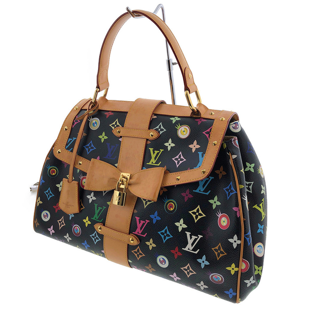 Louis Vuitton Sac Retro GM Monogram Black Ribbon Handbag